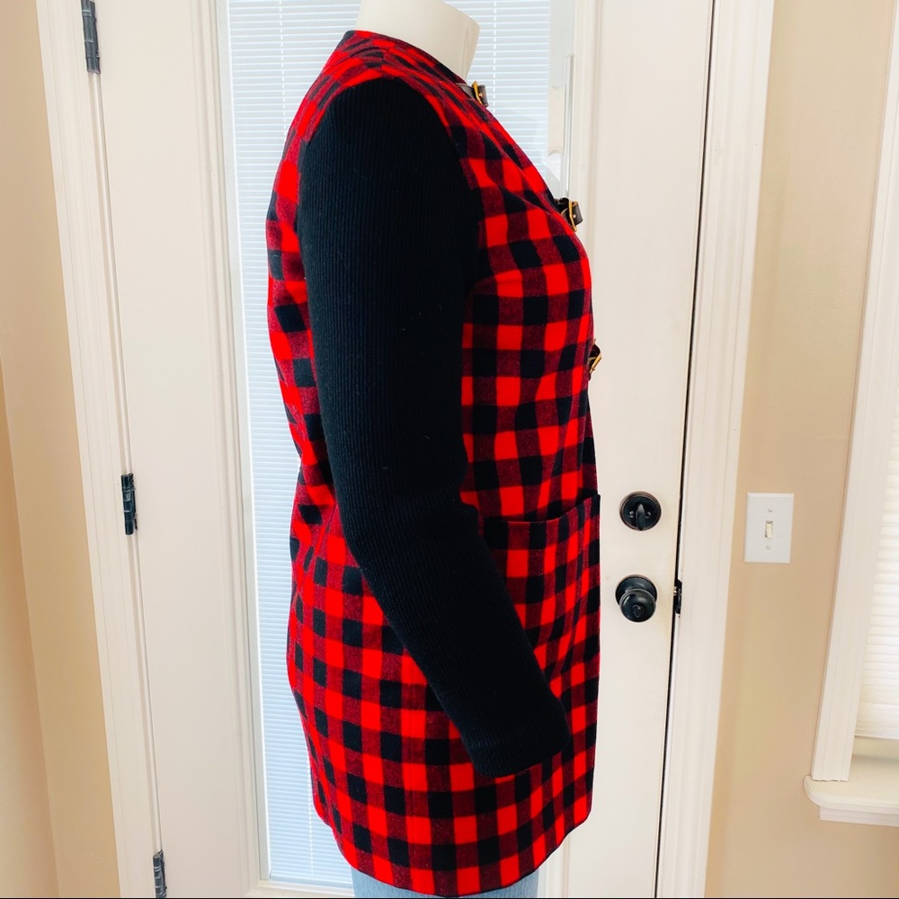 Vintage Junior House Red Buffalo Plaid Jacket - Picture 8 of 12